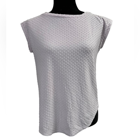 WILFRED Aritzia Swiss Dot Vent Shirt - Tonal - Picture 1 of 13